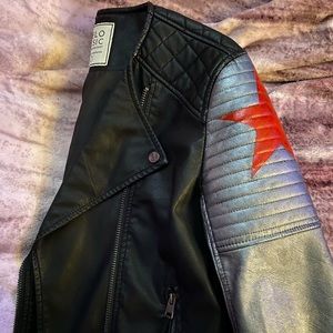 Custom Winter Soldier Leather Jacket - Bucky Barnes Cosplay Jacket, Marvel MCU